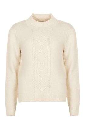 Lurex pull Off White