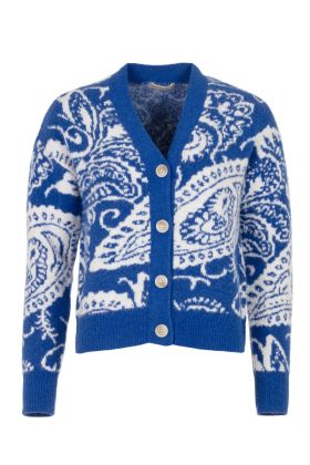 Cardigan Paisley Knit