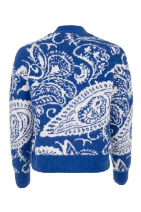 Cardigan Paisley Knit