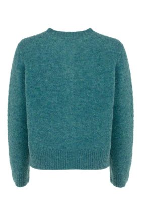 Cardigan Boucle Knit teal