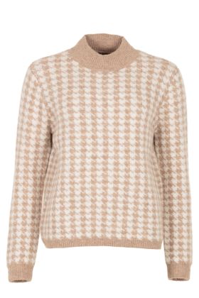 Pull pied-de-poule Sand