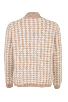 Pull pied-de-poule Sand