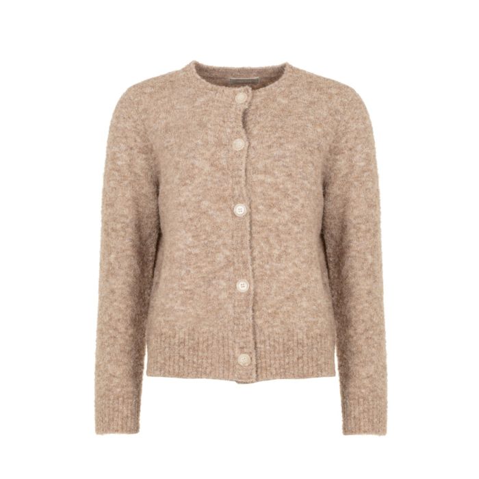 Cardigan Boucle Knit sand
