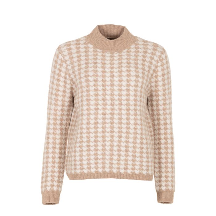 Pull pied-de-poule Sand