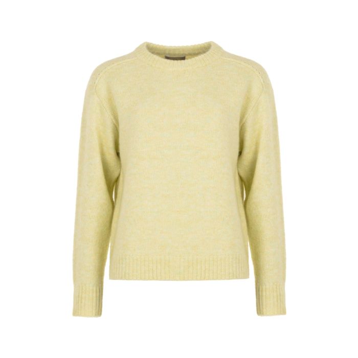 Pull round neck Lime